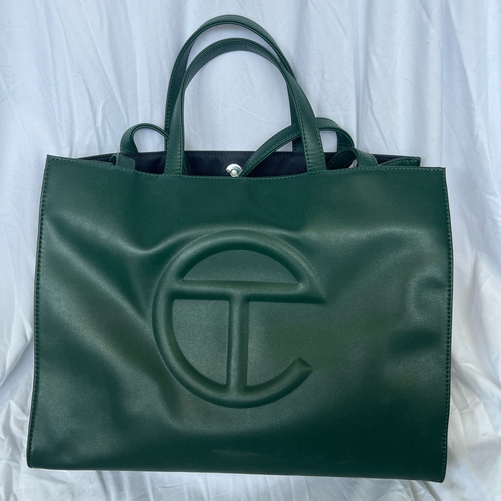 Telfar Medium Shopping Bag - Dark Olive